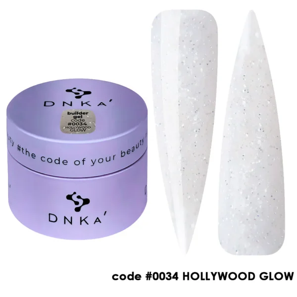 DNKa’ Builder Gel, 30 ml #0034 Hollywood Glow